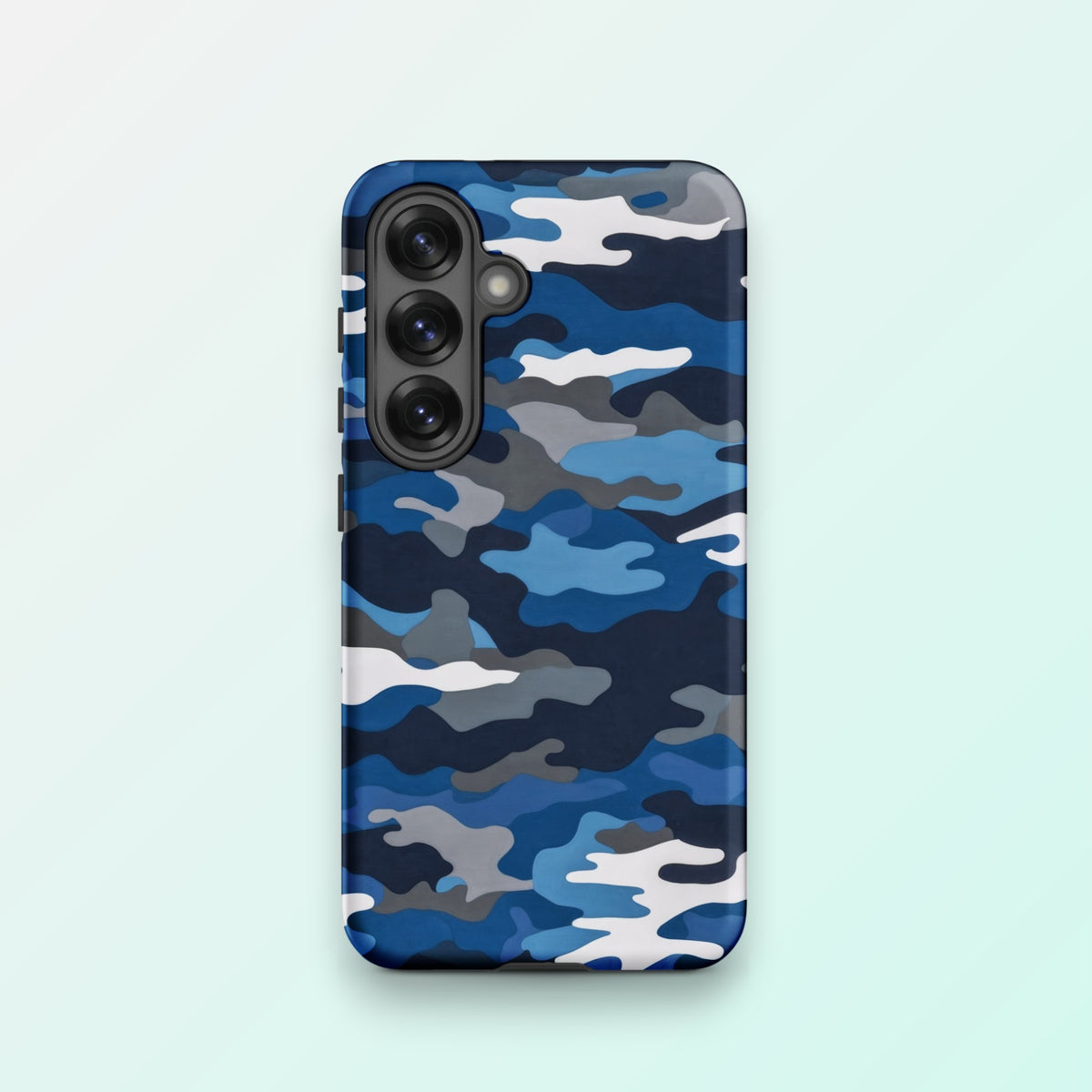 Blue Urban Camo - Ninja Case for Samsung Galaxy