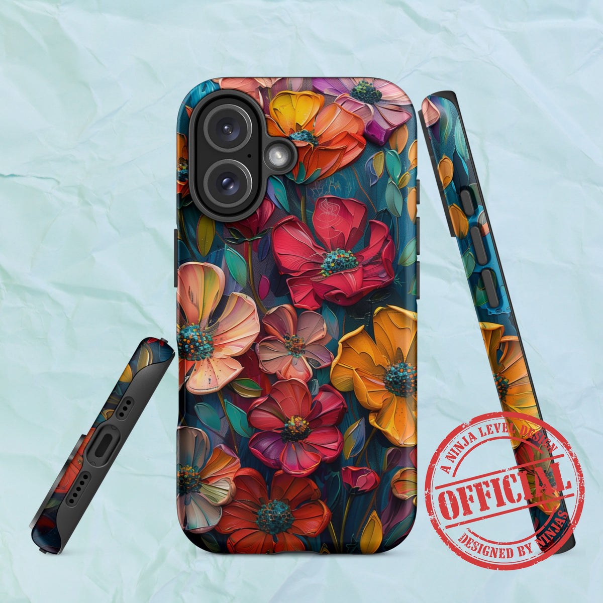 Brush Petal Chaos – Ninja Case™ for iPhone