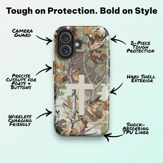 Camo Cross Fade – Ninja Case™ for iPhone