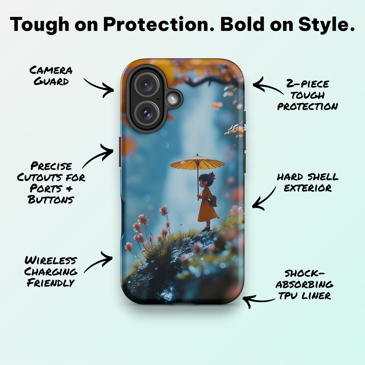 Cliffside Daydream - Ninja Case for iPhone