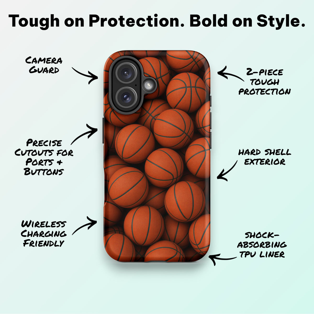 Dunk Responsibly - Ninja Case for iPhone