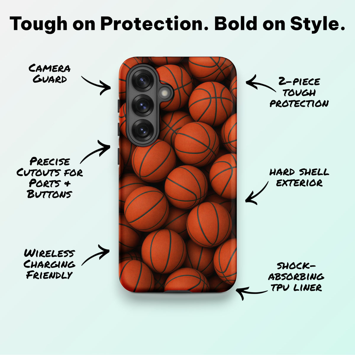 Dunk Responsibly - Ninja Case for Samsung Galaxy
