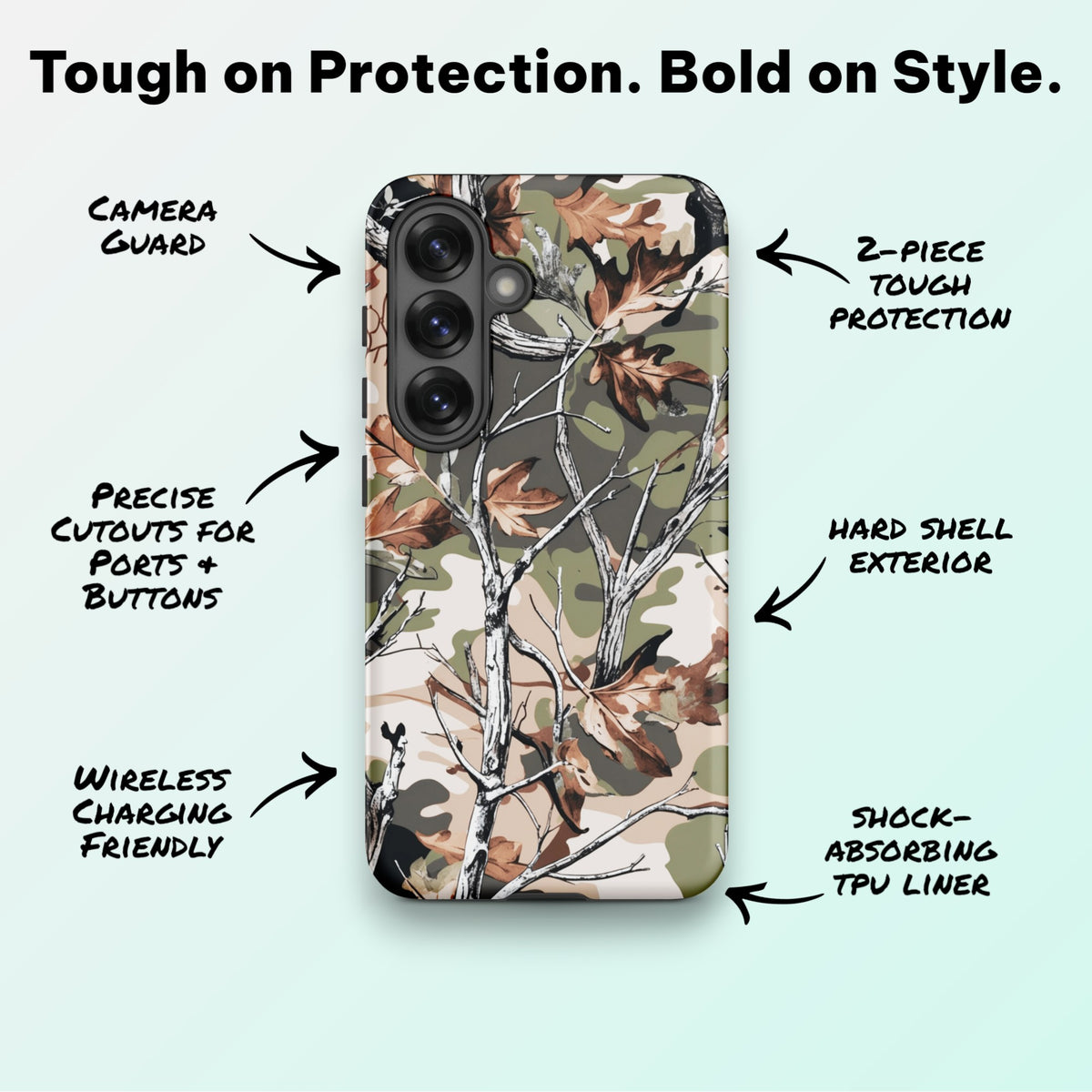 Ghost Camo - Ninja Case for Samsung Galaxy