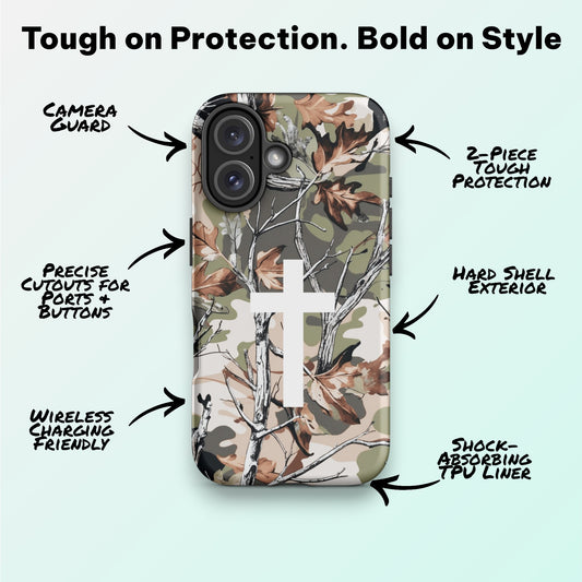 Ghost Cross Camo Ninja Case™ for iPhone