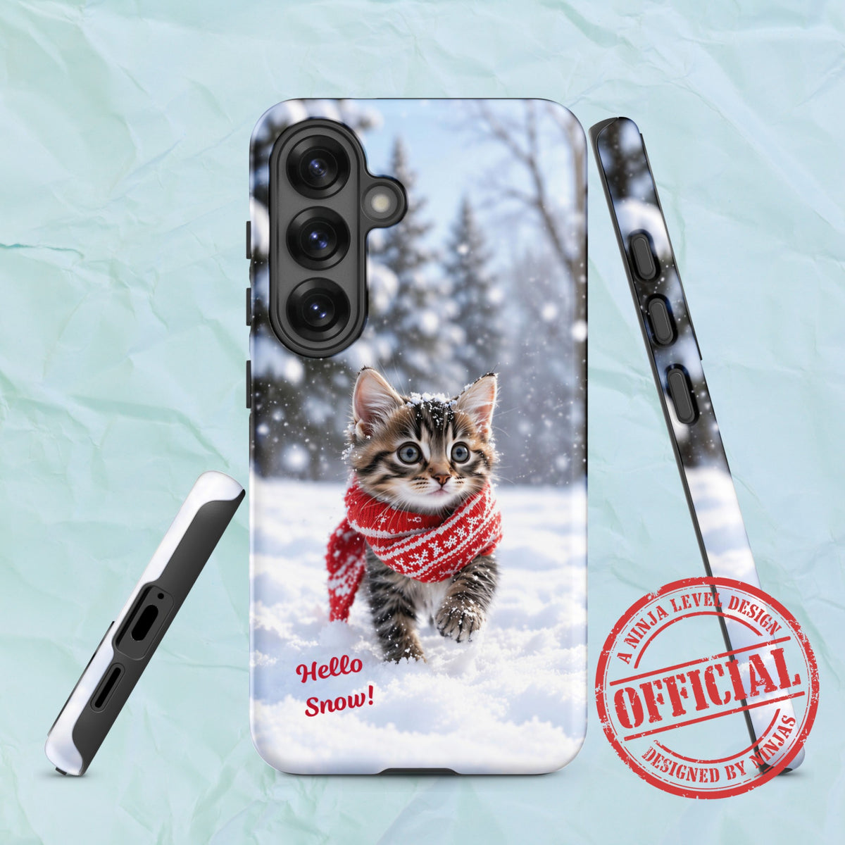 Hello Snow - Ninja Case for Samsung Galaxy