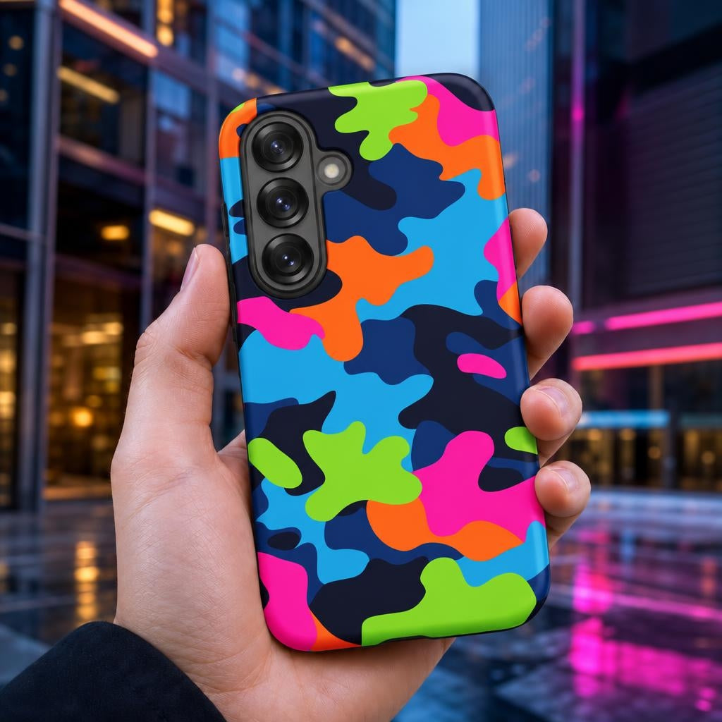 Neon Camo - Ninja Case for Samsung Galaxy