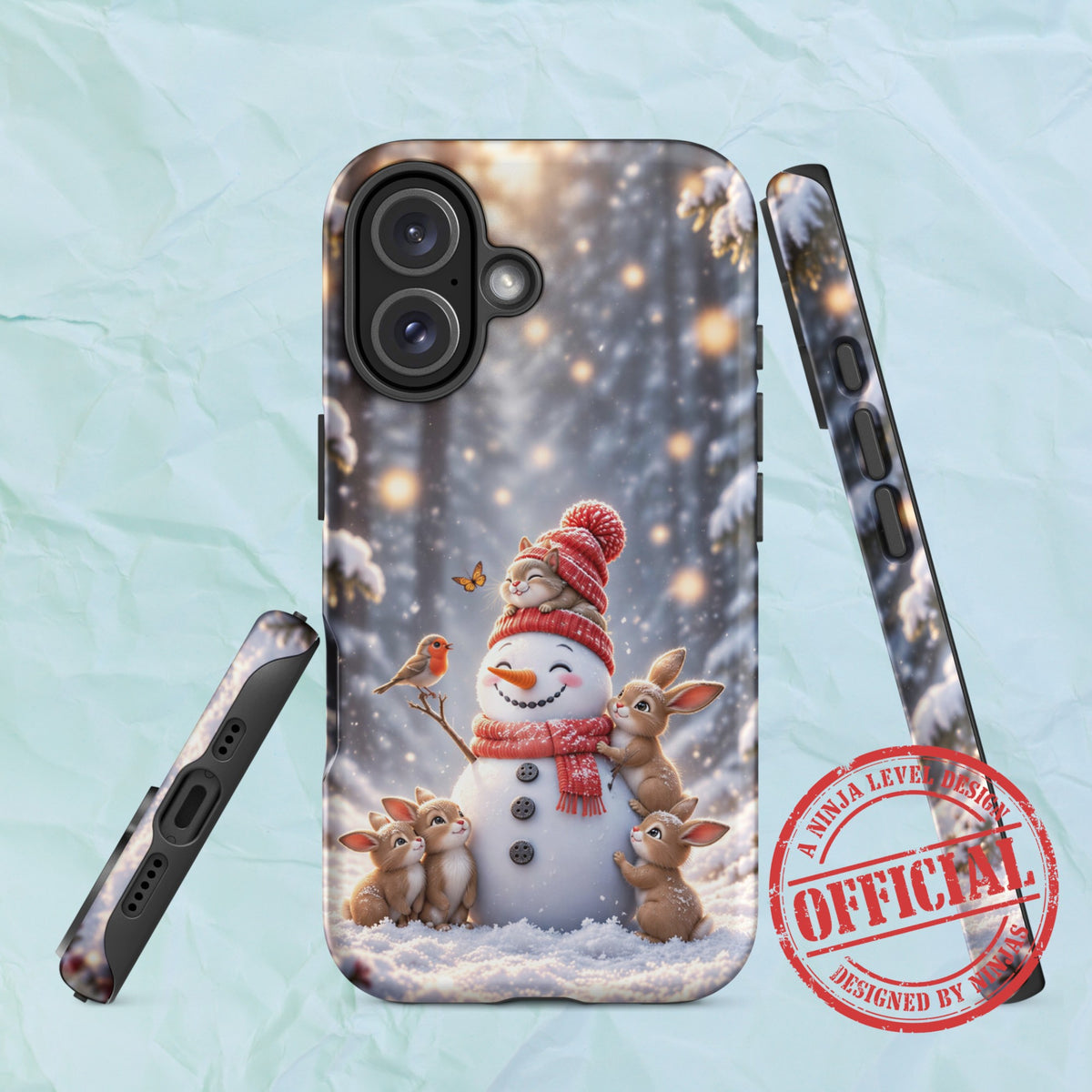 Snowman and Friends - Ninja Case for iPhone