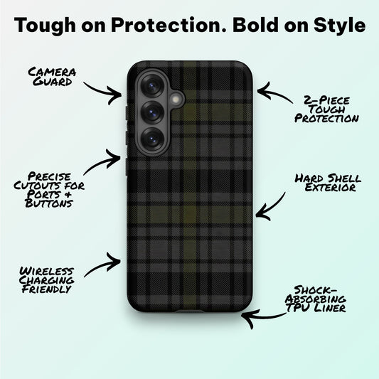 Tactical Charcoal - Ninja Case™ for Samsung Galaxy