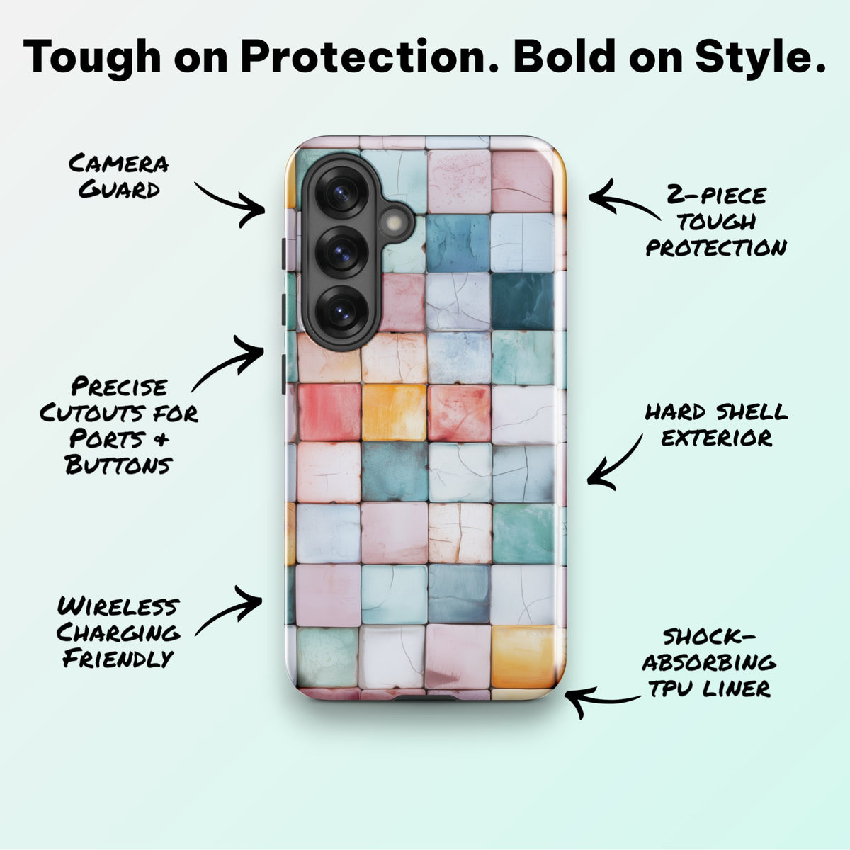 Tile Me A Story - Ninja Case for Samsung Galaxy