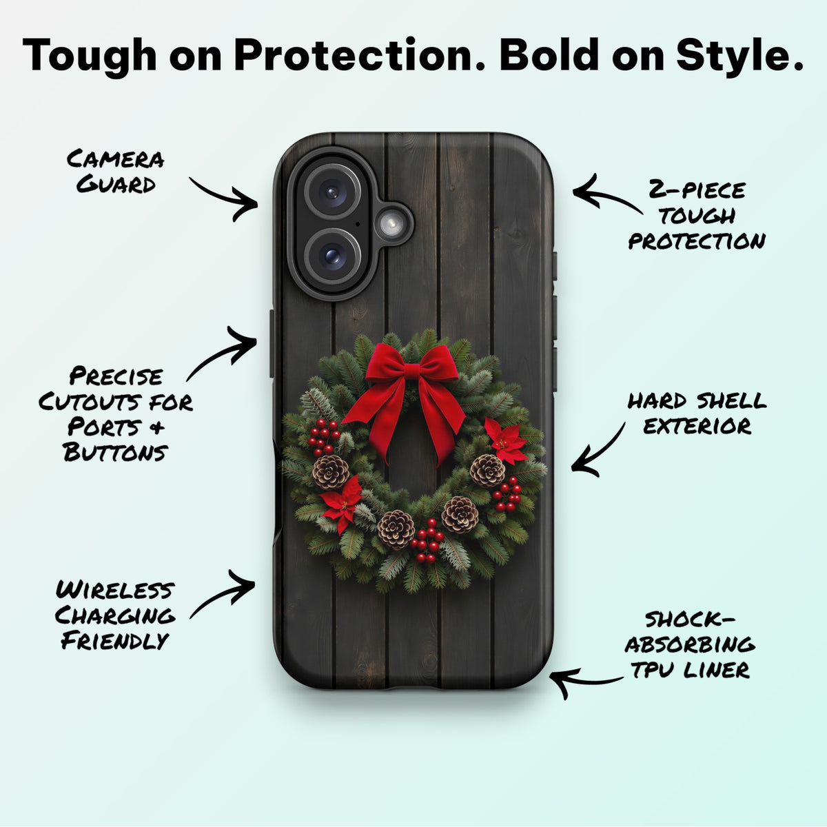 Wreath Havoc - Ninja Case for iPhone