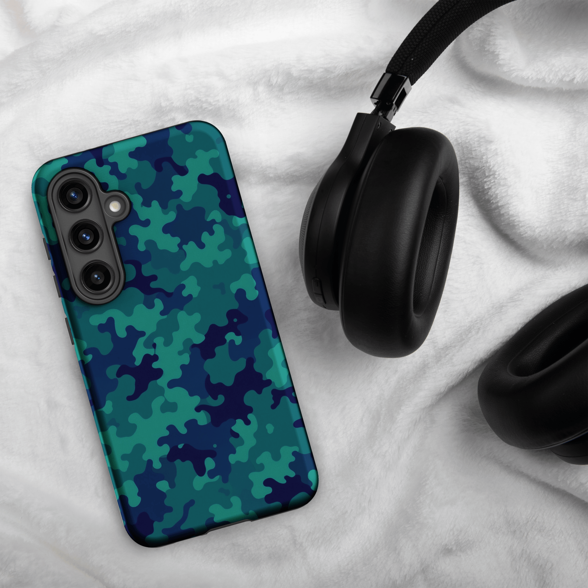 Aqua Camo for Samsung Galaxy Ninja Level Designs
