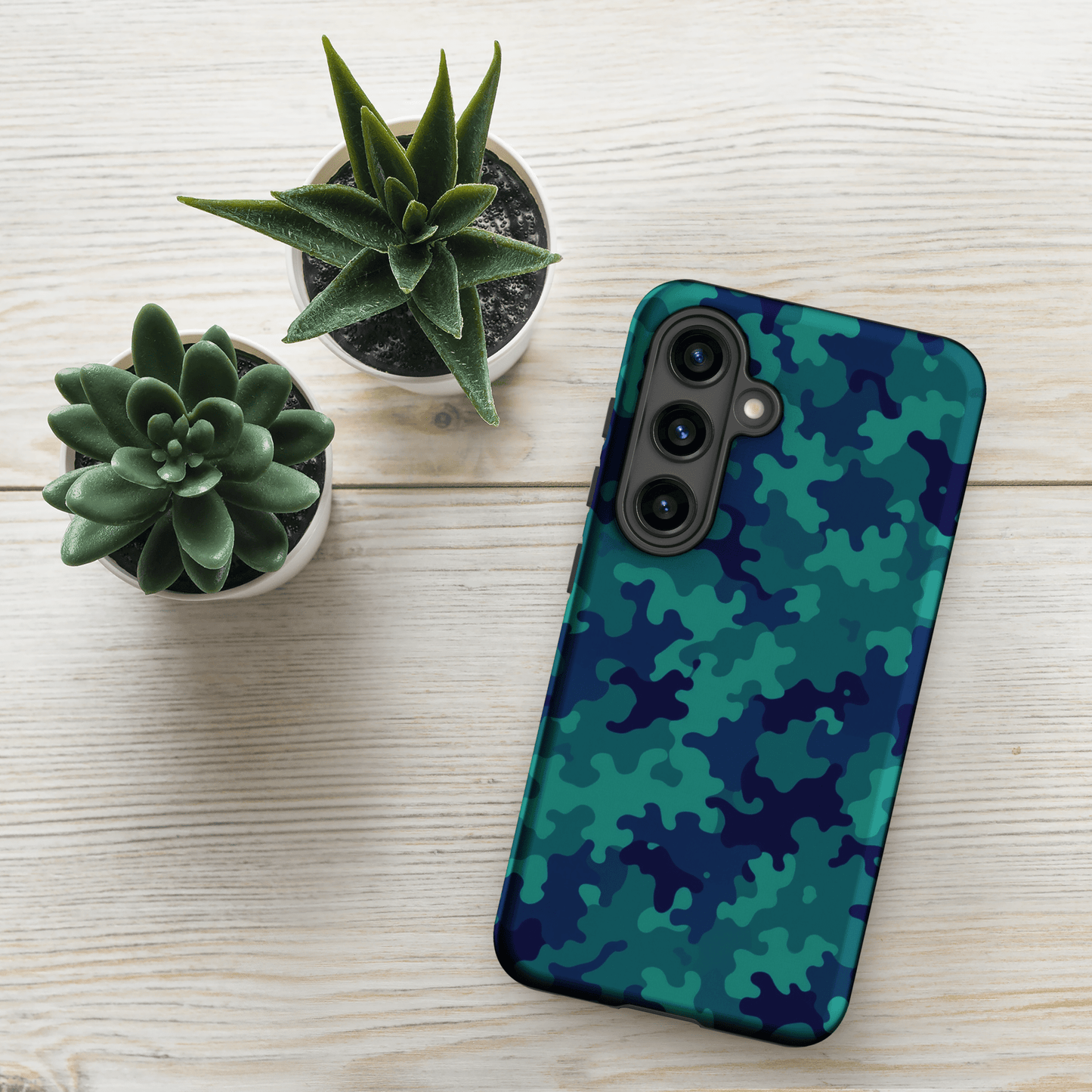 Aqua Camo for Samsung Galaxy Ninja Level Designs