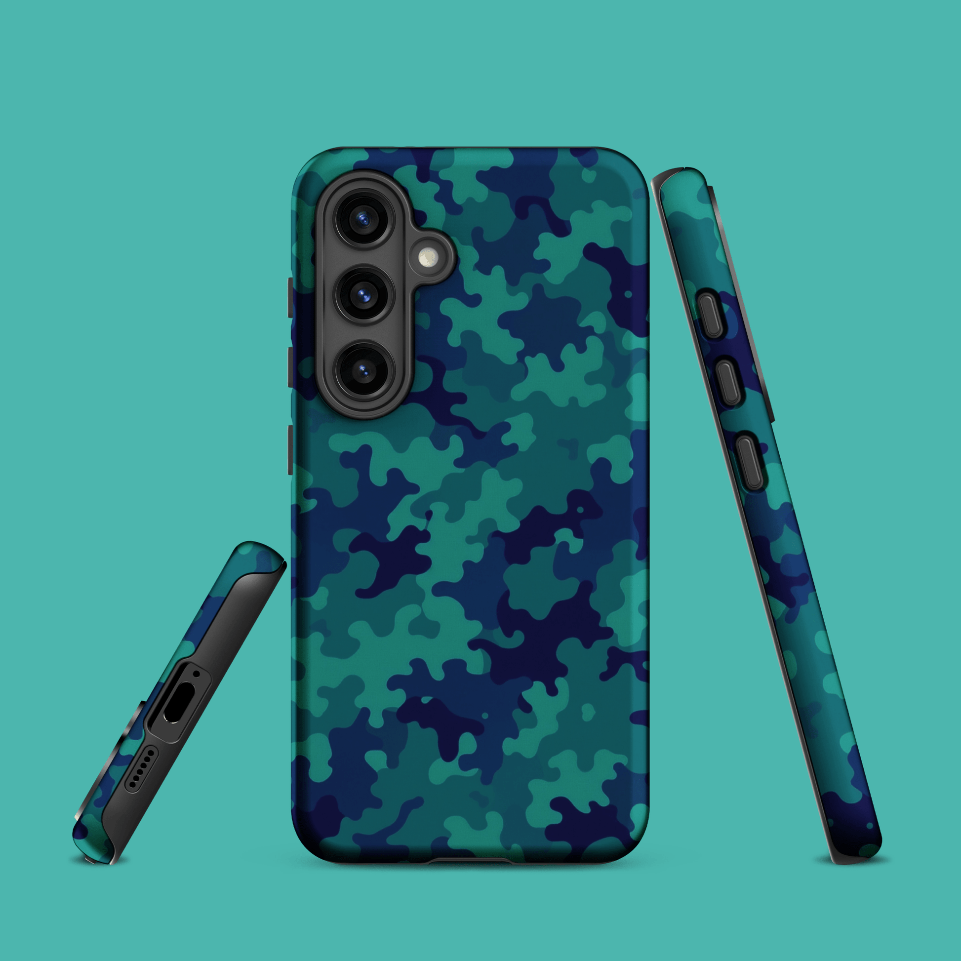 Aqua Camo for Samsung Galaxy Ninja Level Designs