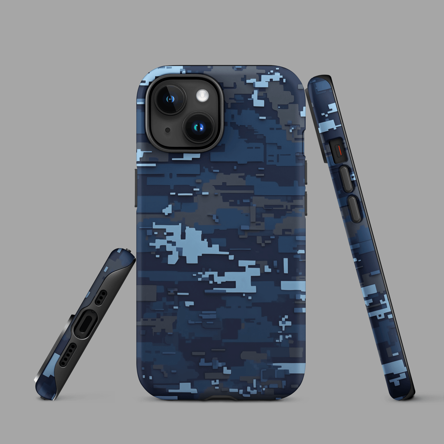 Blue Digital Camo for iPhone Ninja Level Designs