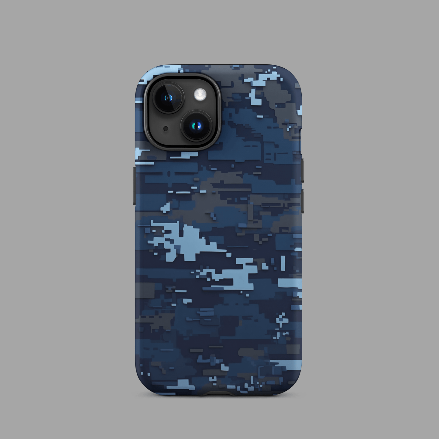 Blue Digital Camo for iPhone Ninja Level Designs