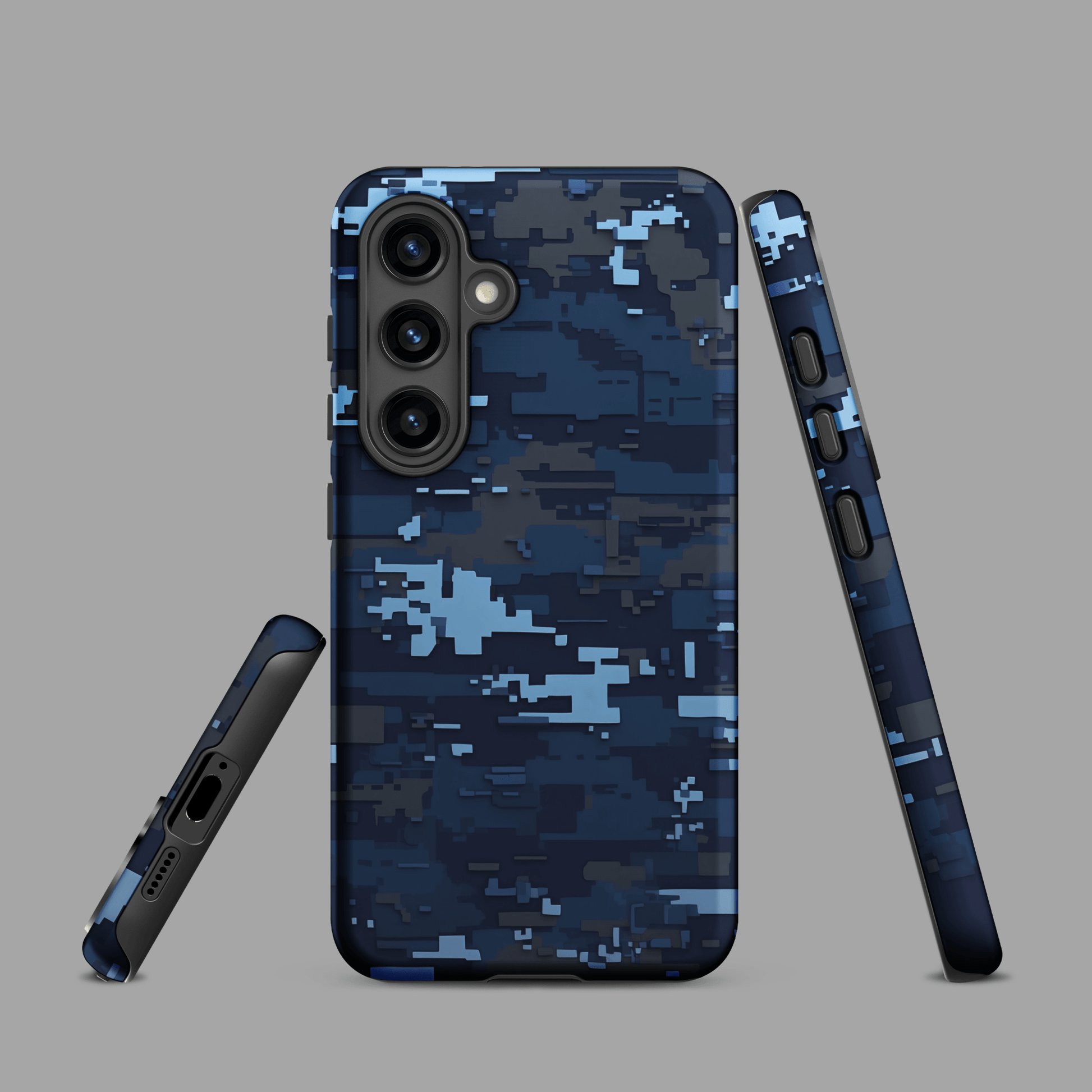 Blue Digital Camo for Samsung Galaxy Ninja Level Designs