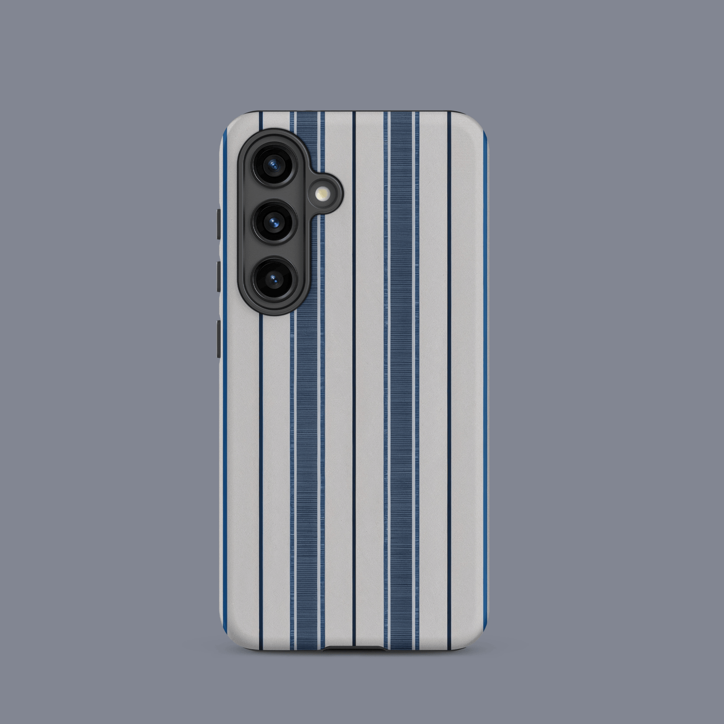 Blue & Navy Abstract Stripes for Samsung Galaxy Ninja Level Designs