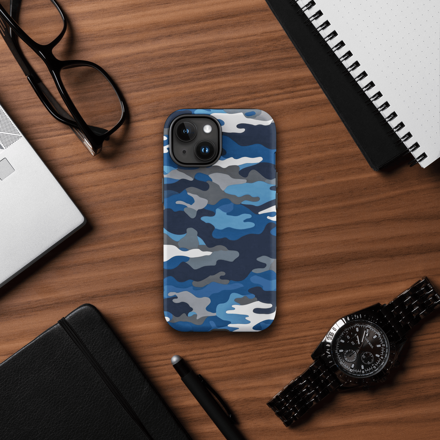 Blue Urban Camo for iPhone Ninja Level Designs