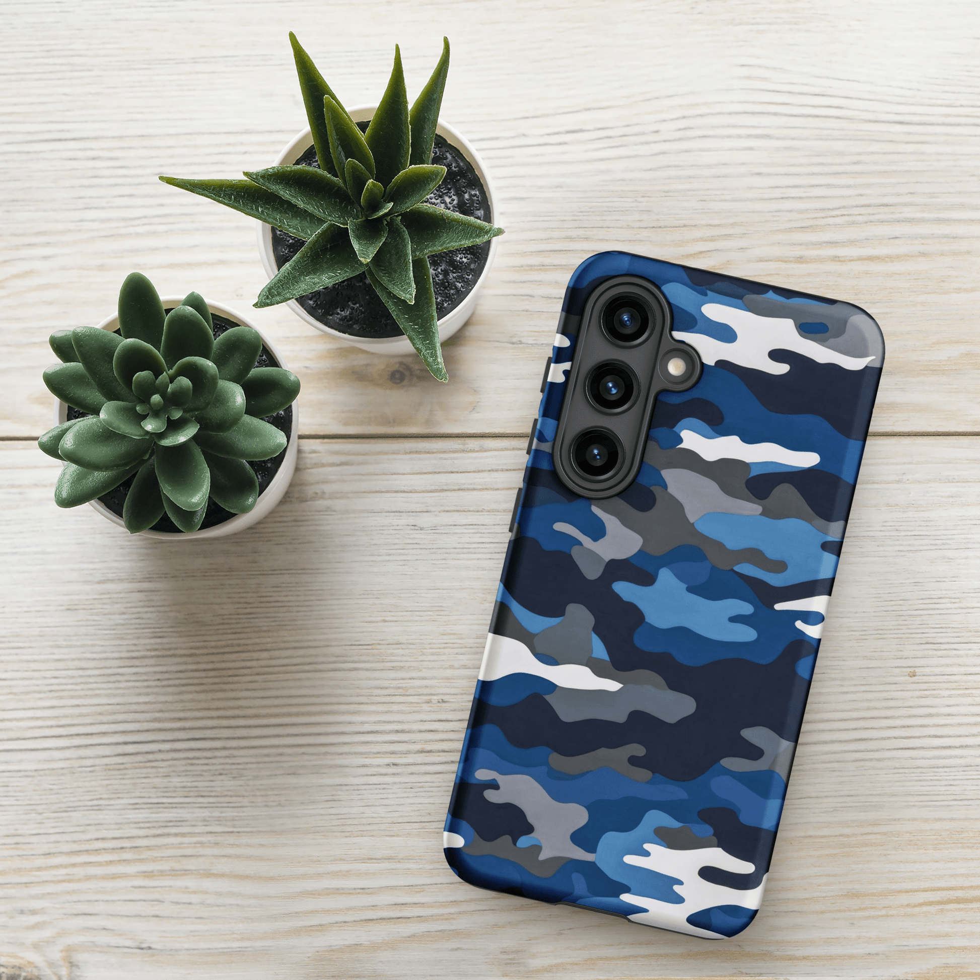 Blue Urban Camo for Samsung Galaxy Ninja Level Designs