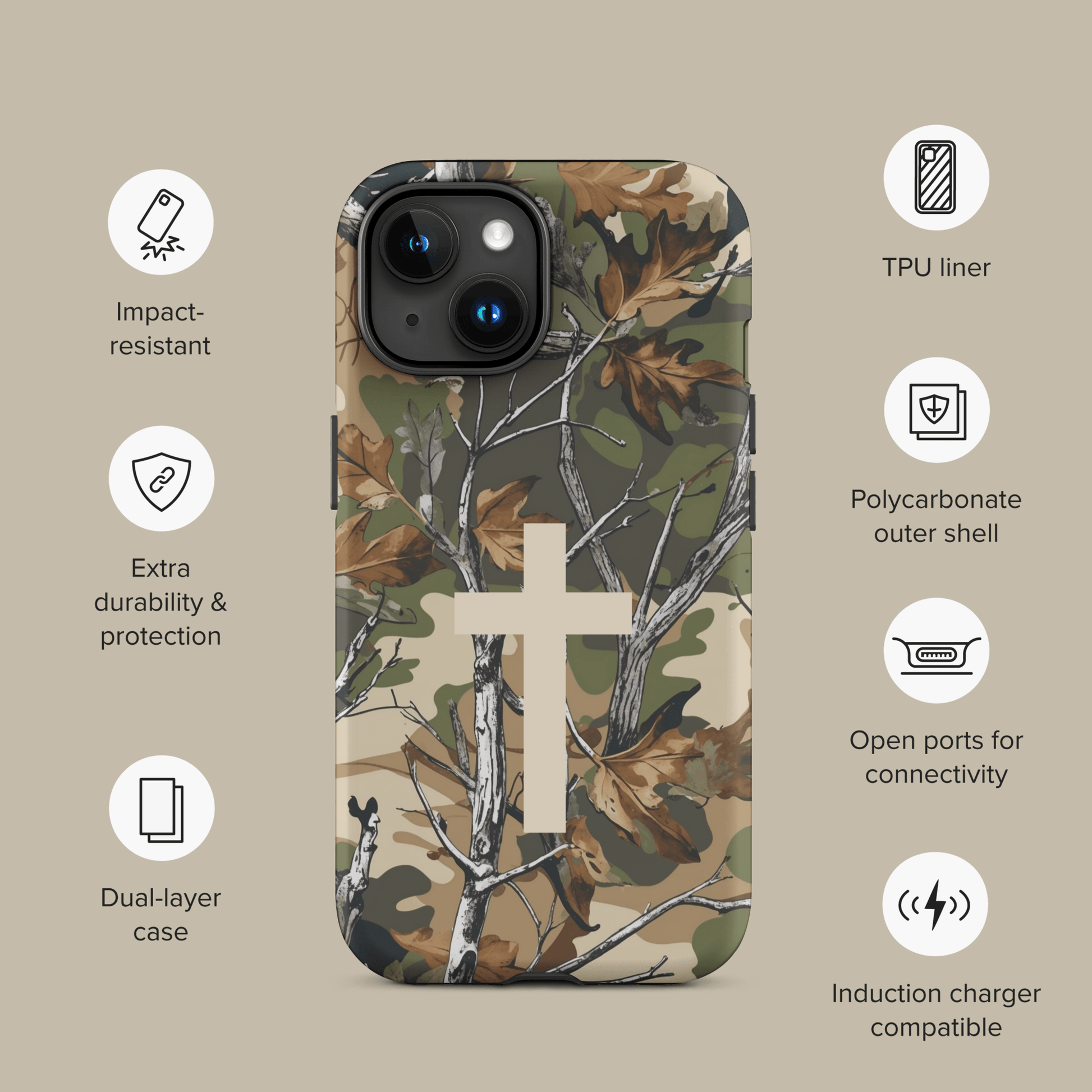 Camo Cross for iPhone Ninja Level Designs