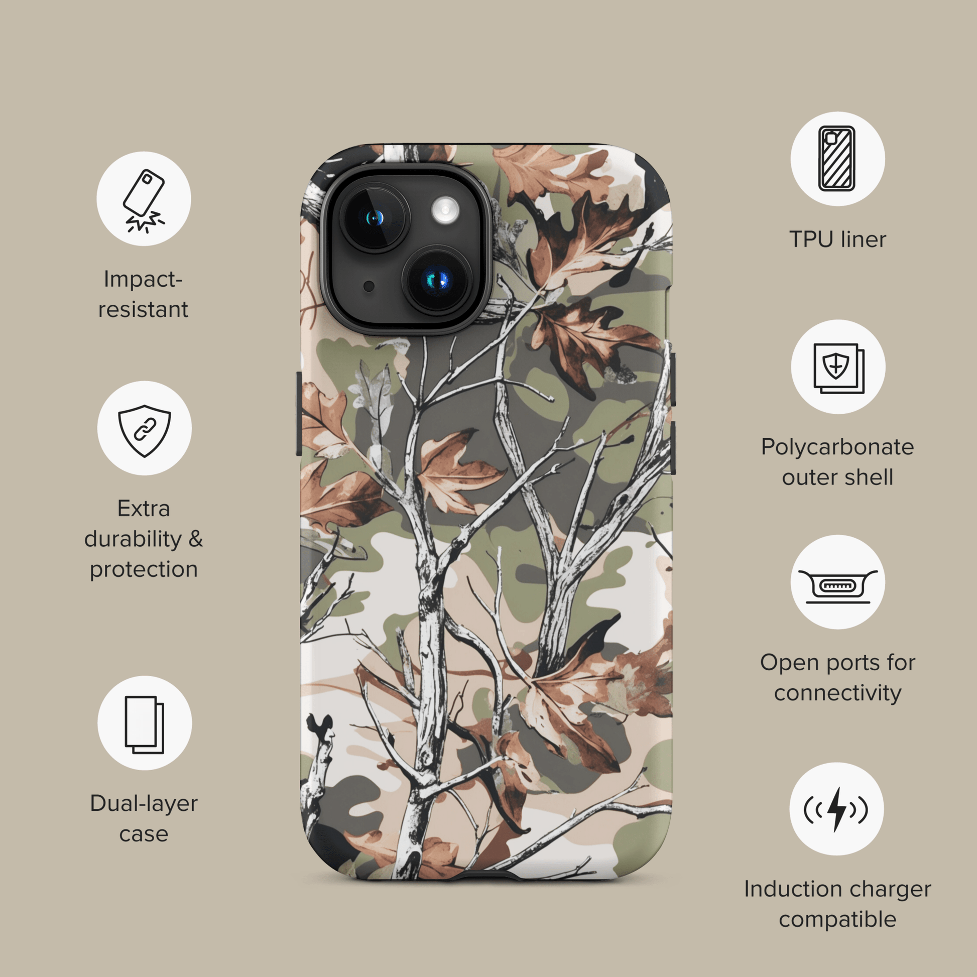 Camo Real Ghost for iPhone Ninja Level Designs