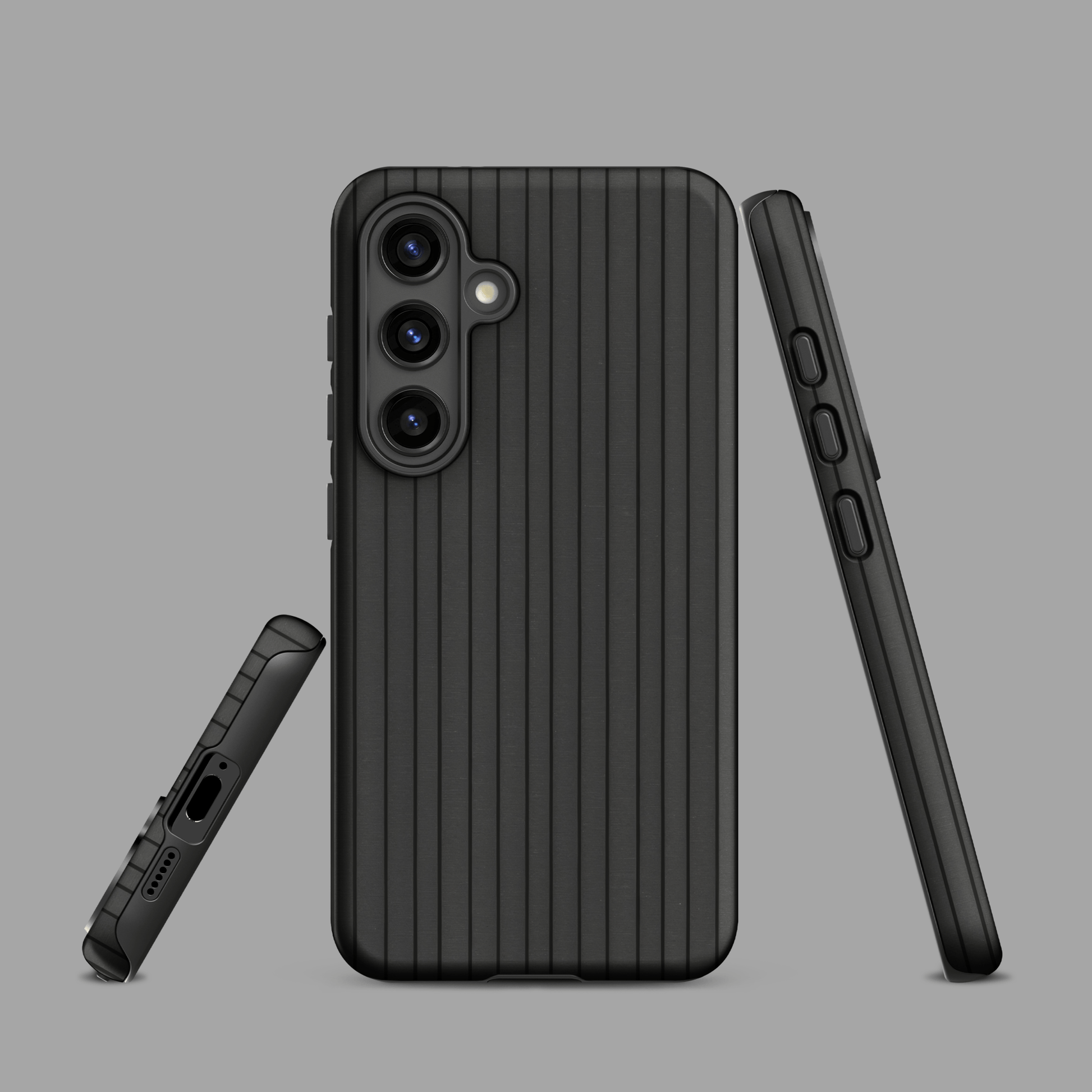Charcoal & Gray Pinstripe for Samsung Galaxy Ninja Level Designs