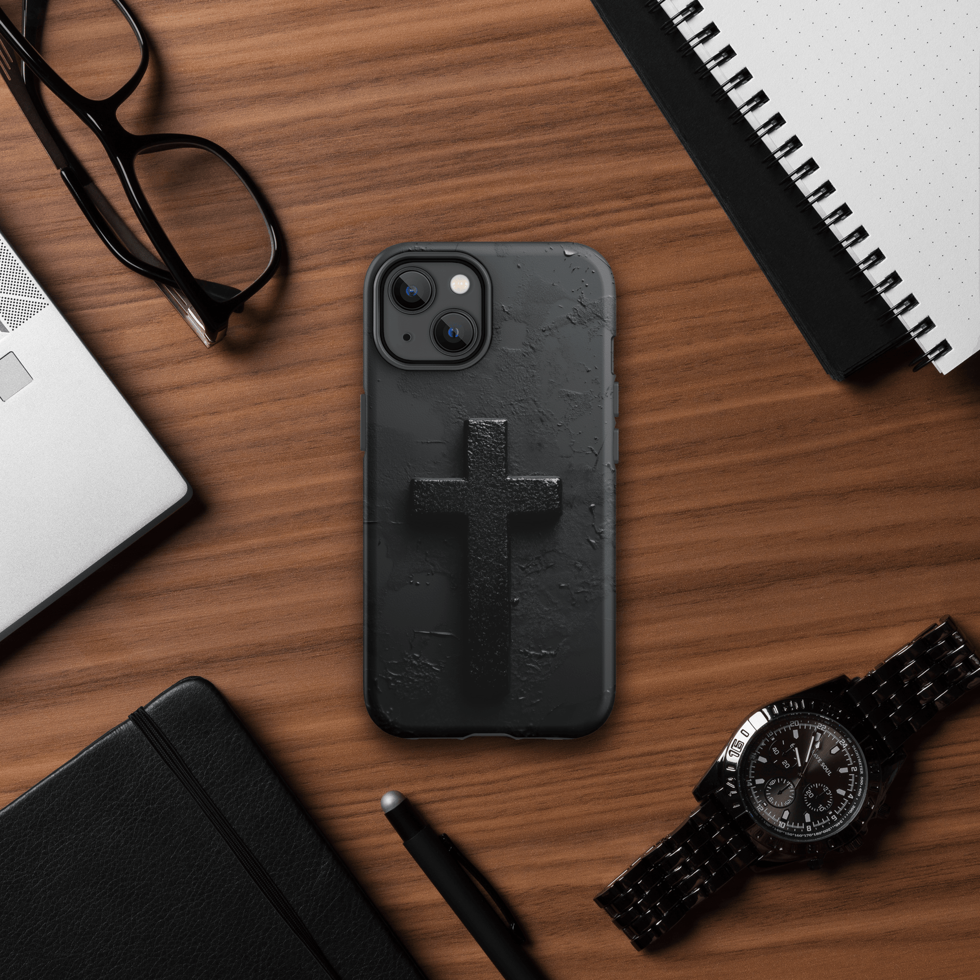 Cross 3D Black for iPhone Ninja Level Designs
