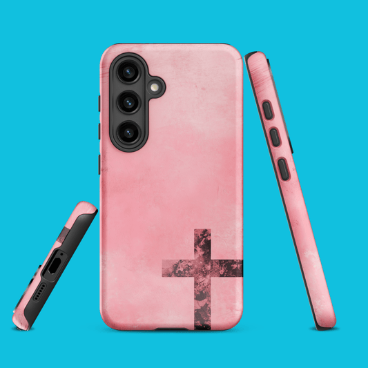 Cross pink small for Samsung Galaxy Ninja Level Designs
