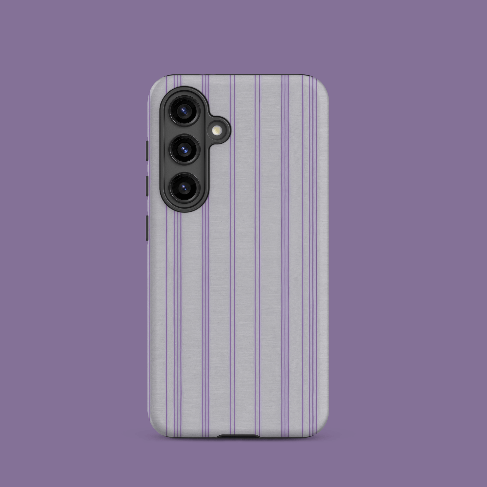 Gray & Purple Pinstripe for Samsung Galaxy Ninja Level Designs