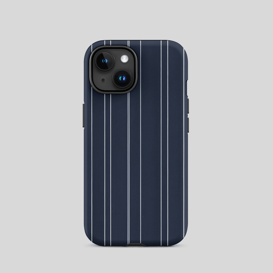 Navy & White Multistripe for iPhone Ninja Level Designs