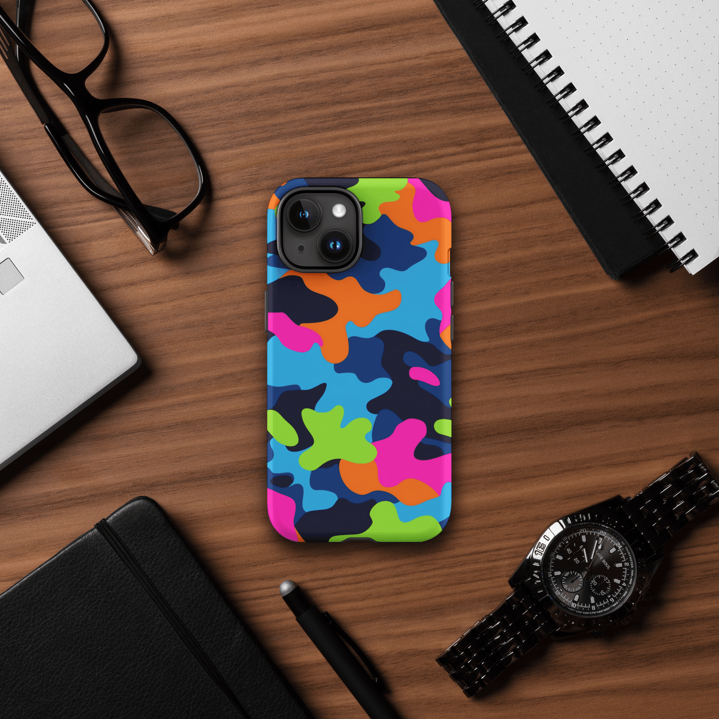 Neon Camo for iPhone Ninja Level Designs