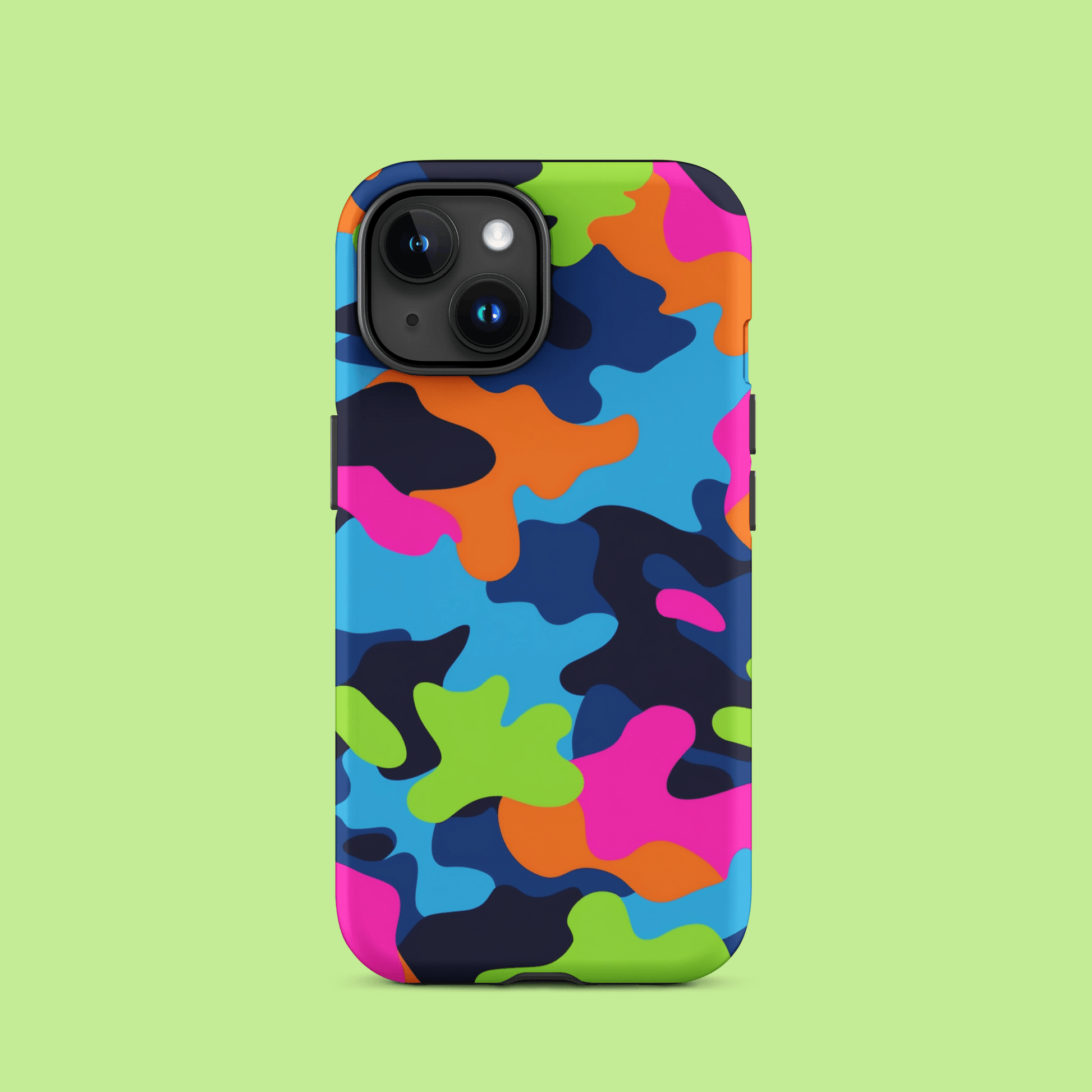 Neon Camo for iPhone Ninja Level Designs