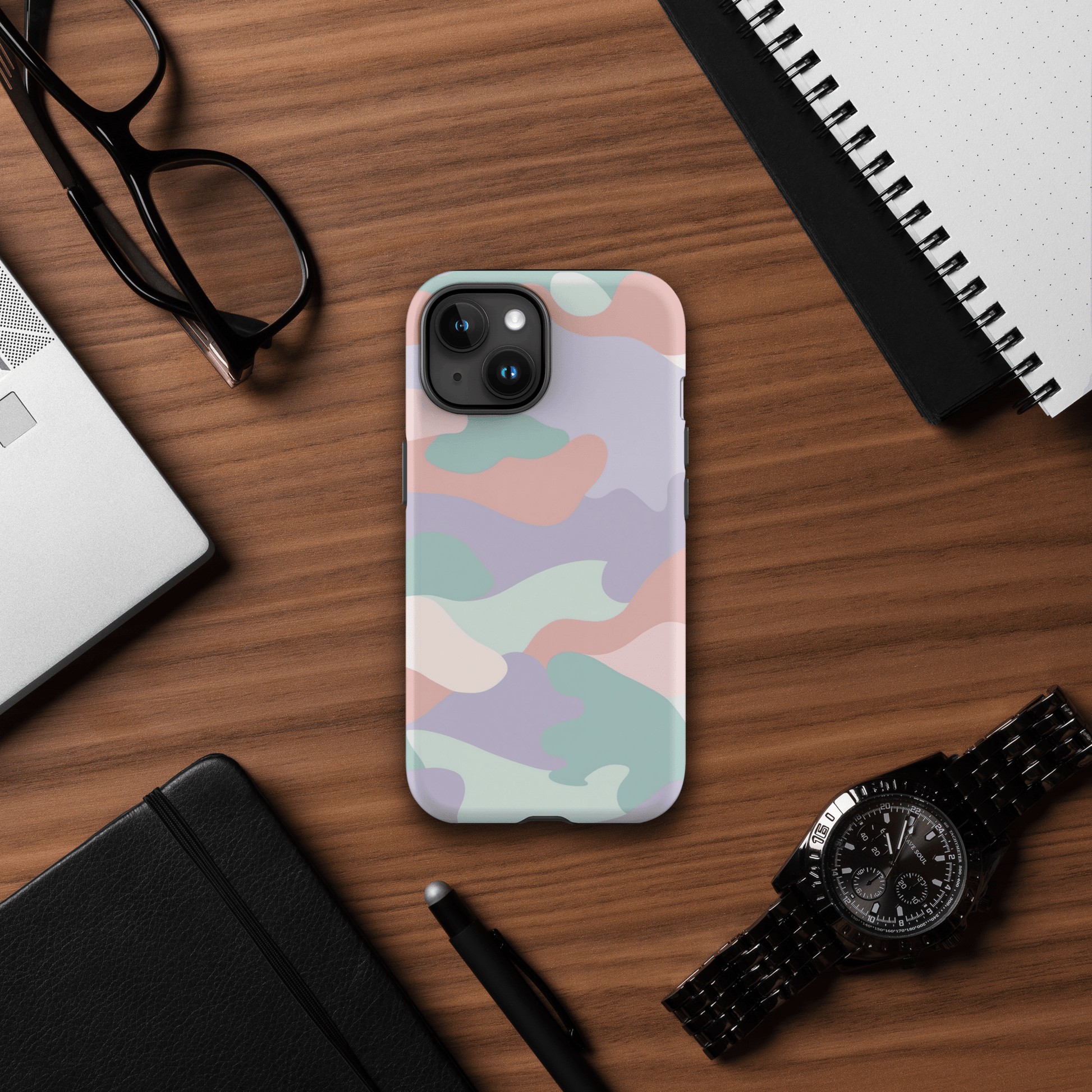 Pastel Camo for iPhone Ninja Level Designs