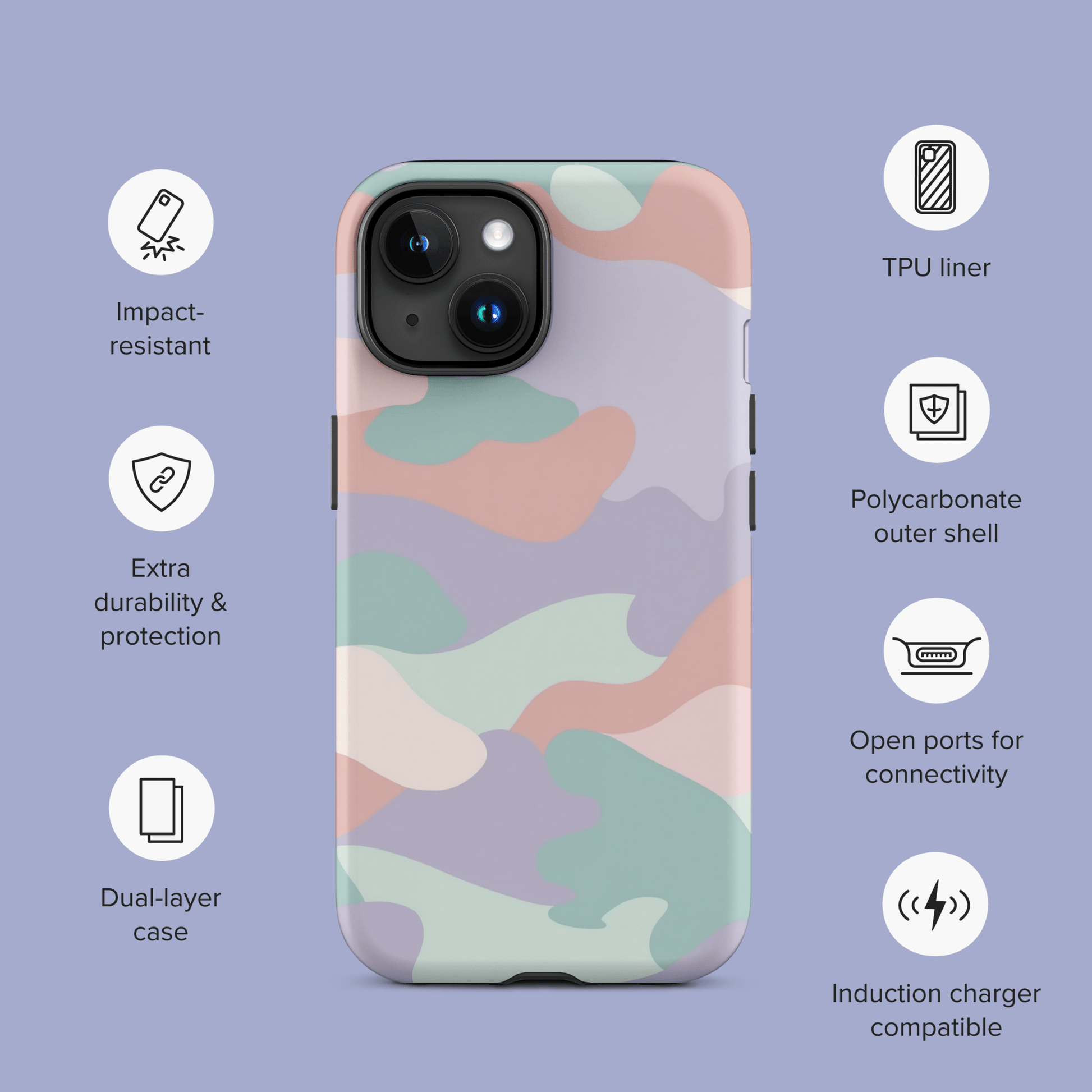 Pastel Camo for iPhone Ninja Level Designs