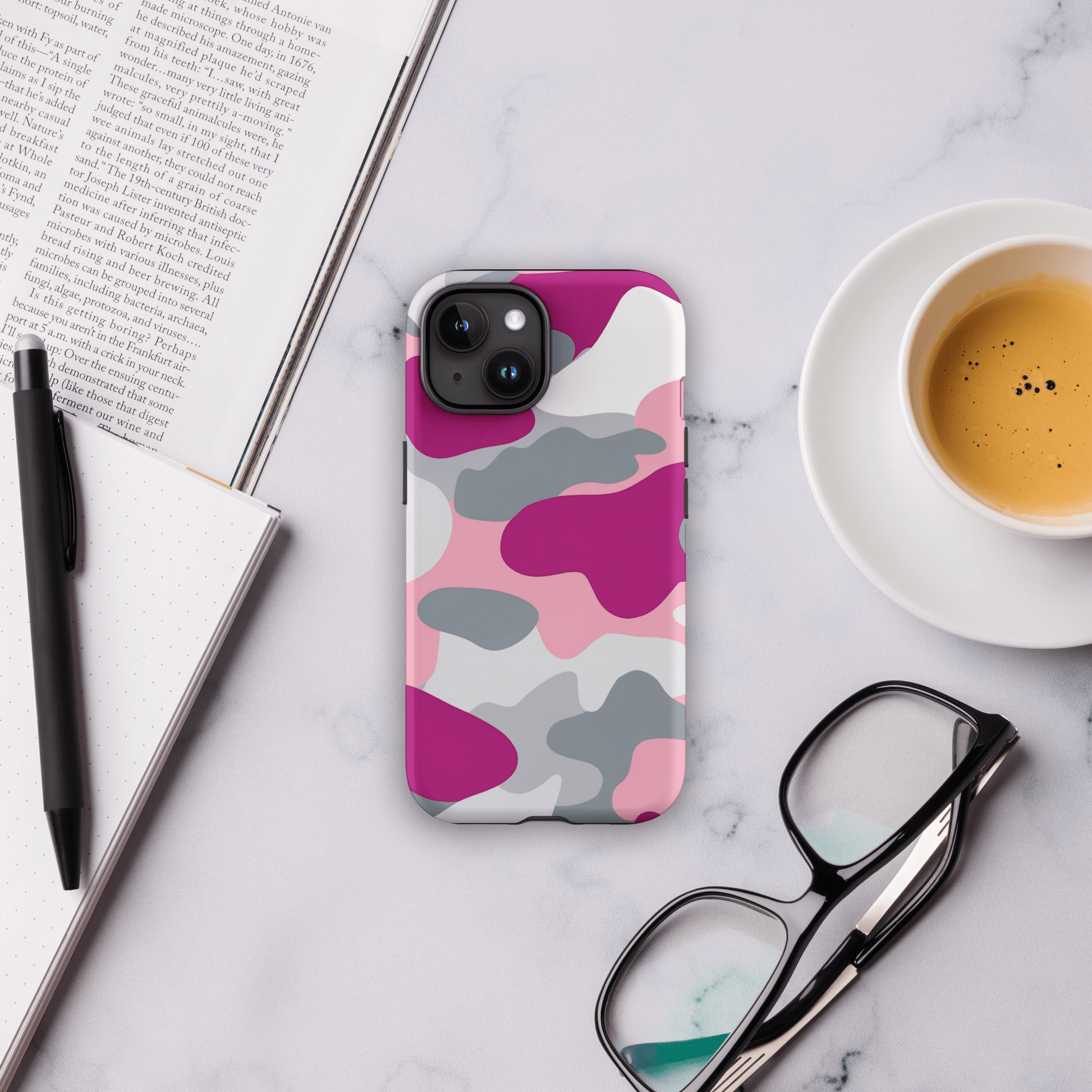 Pink Camo for iPhone Ninja Level Designs