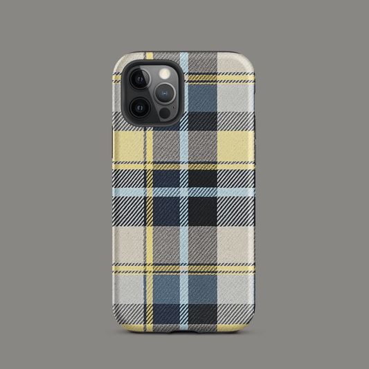 Plaid Blue & Yellow for iPhone Ninja Level Designs