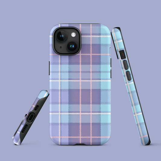 Plaid Purple for iPhone Ninja Level Designs