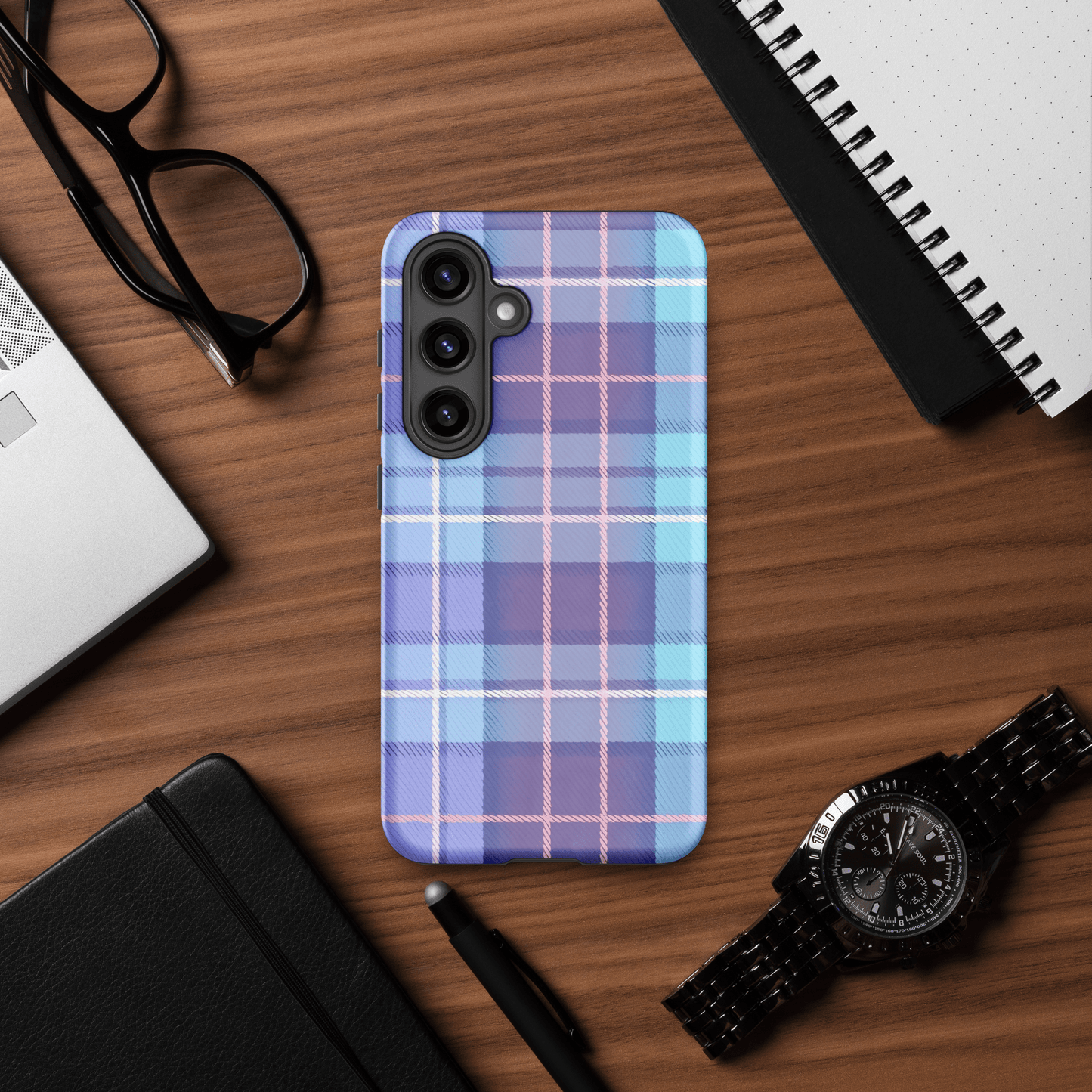 Plaid Purple for Samsung Galaxy Ninja Level Designs