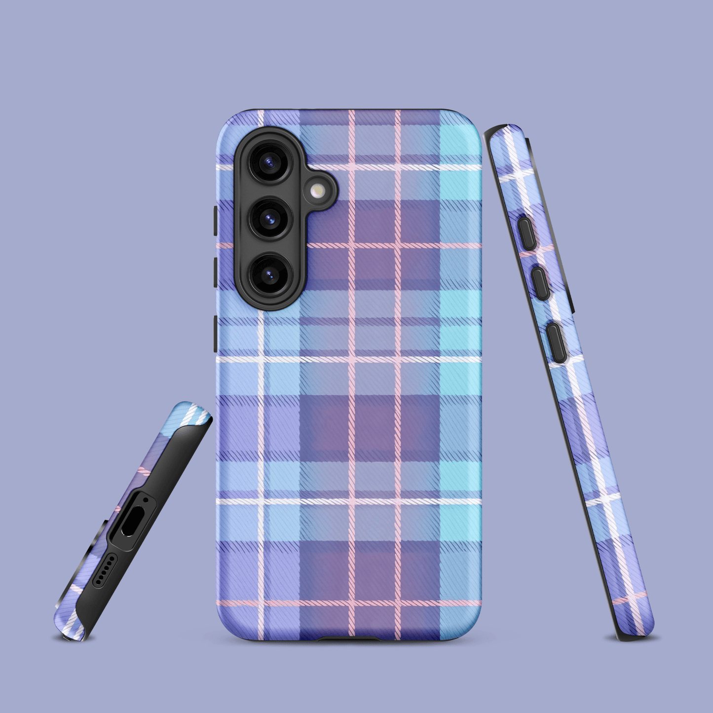 Plaid Purple for Samsung Galaxy Ninja Level Designs