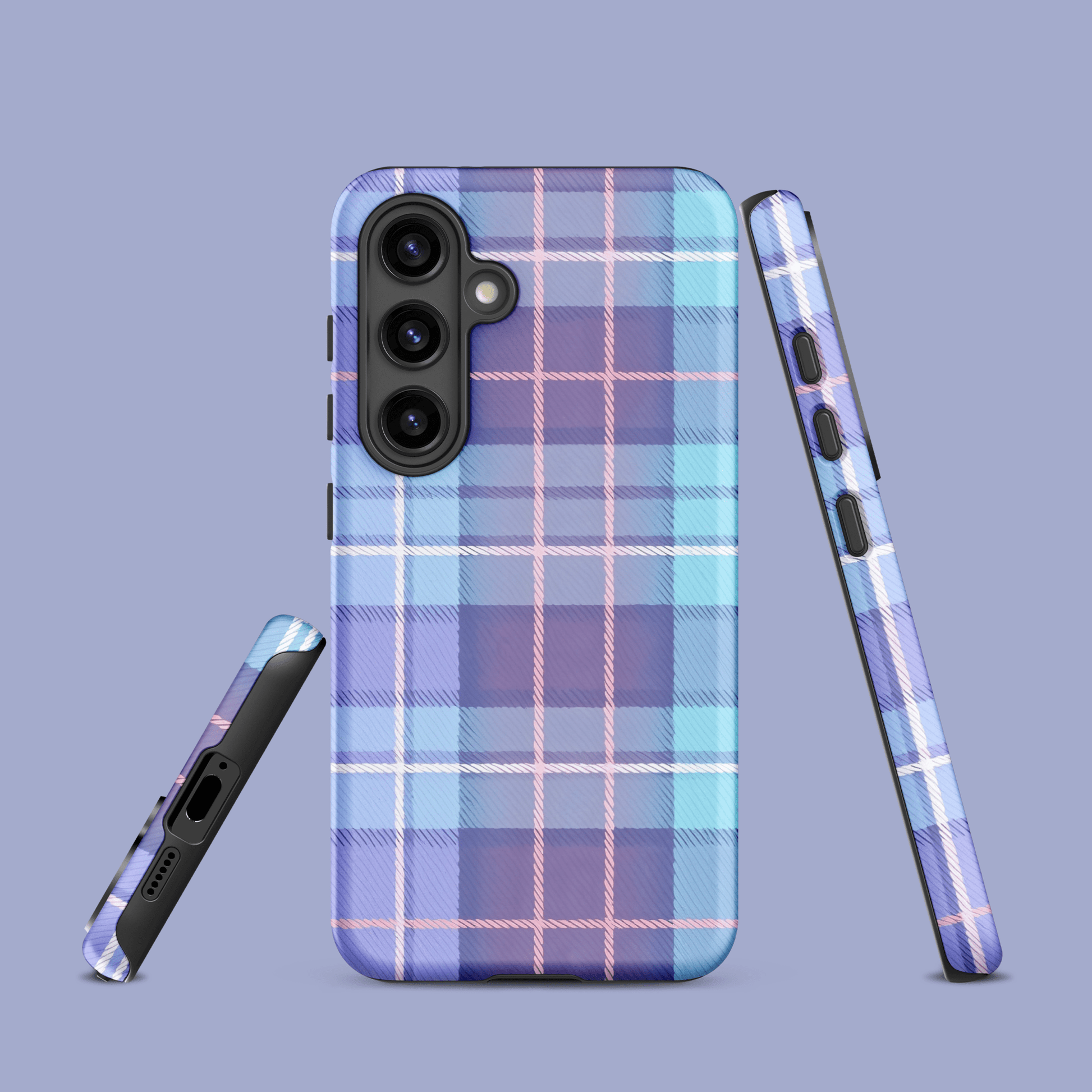 Plaid Purple for Samsung Galaxy Ninja Level Designs