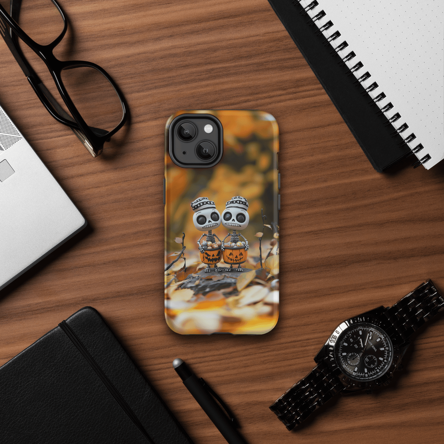 Skeleton bros trick or treat for iPhone Ninja Level Designs
