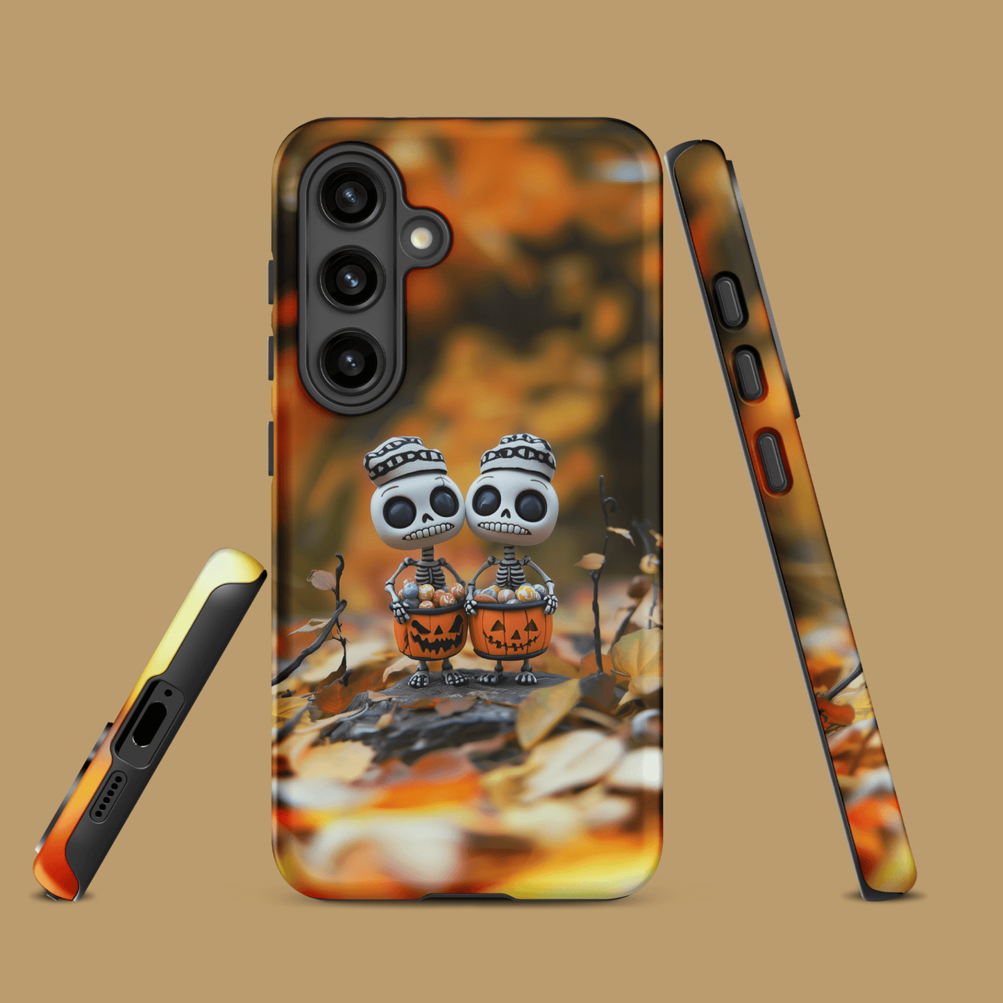 Skeleton bros trick or treat for Samsung Galaxy Ninja Level Designs