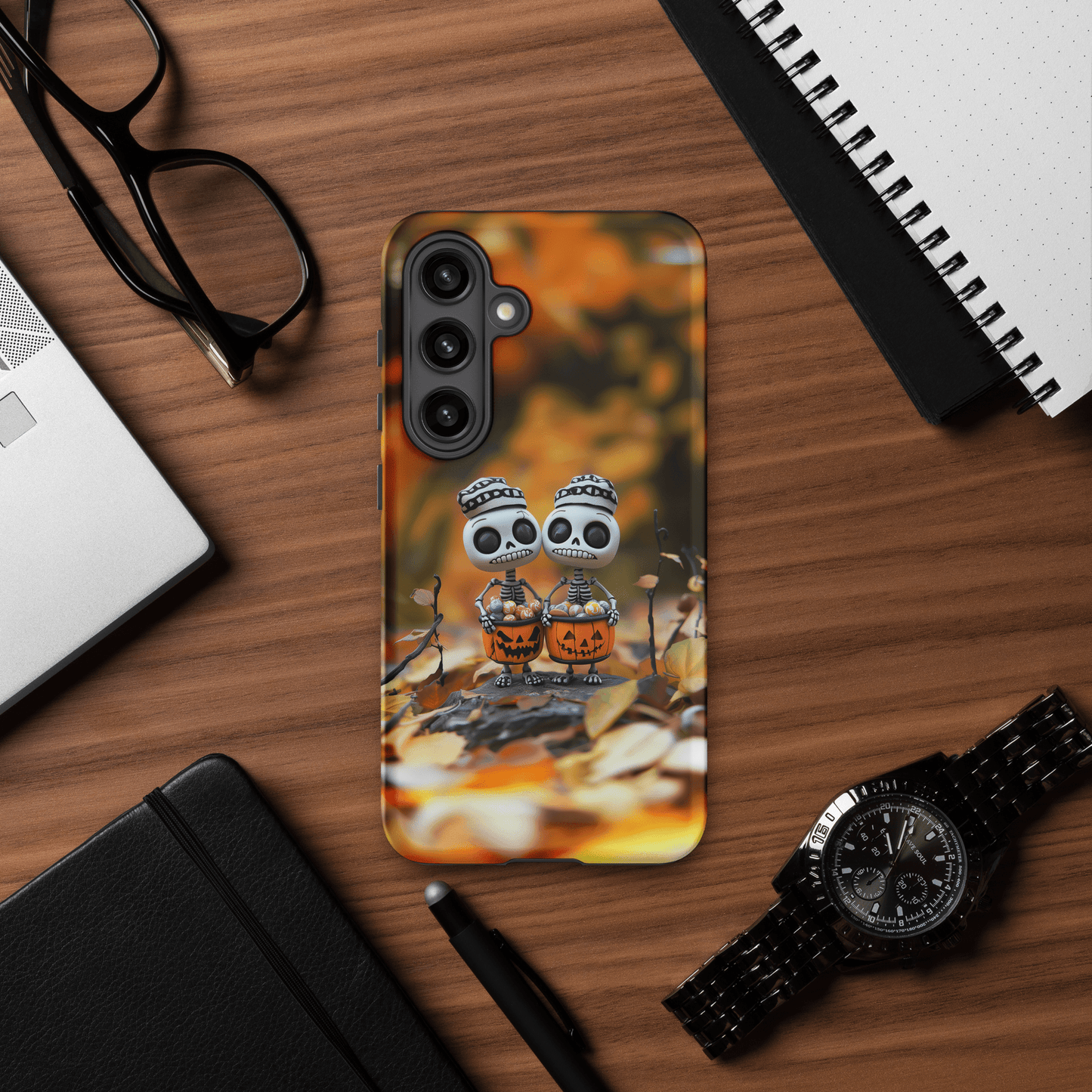 Skeleton bros trick or treat for Samsung Galaxy Ninja Level Designs