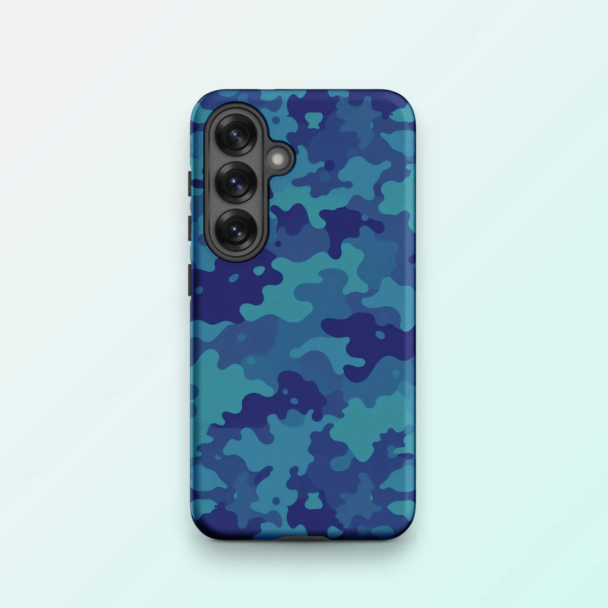Aqua Camo - Ninja Case for Samsung Galaxy