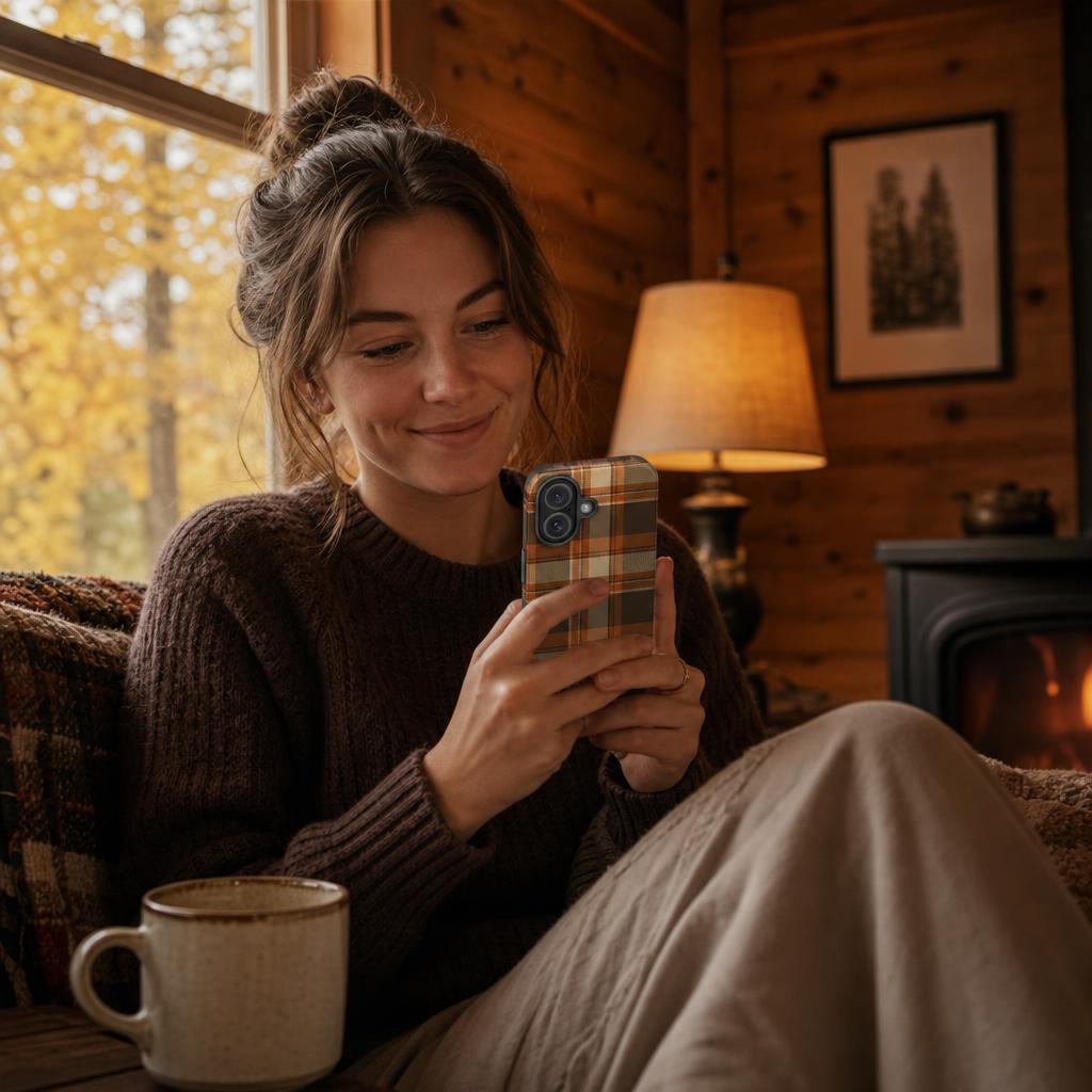 Autumn Cabin - Ninja Case™ for iPhone