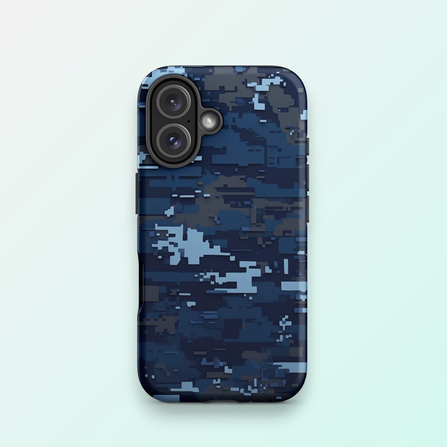 Blue Digital Camo – Ninja Case™ for iPhone