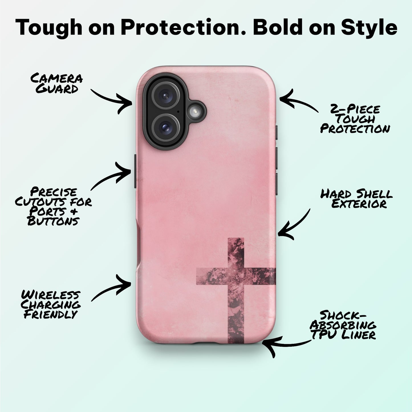 Blush & Believe – Ninja Case™ for iPhone