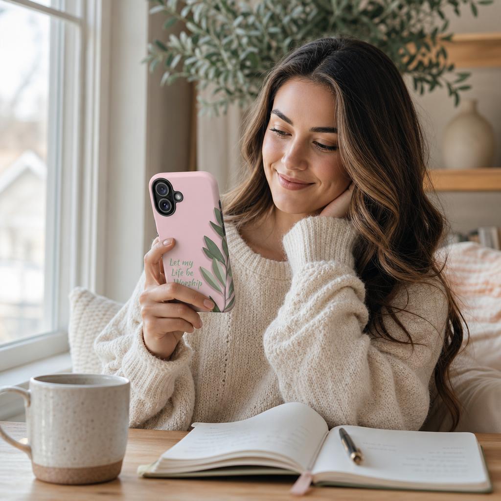 Made to Worship: Blush Edition – Ninja Case™ for iPhone