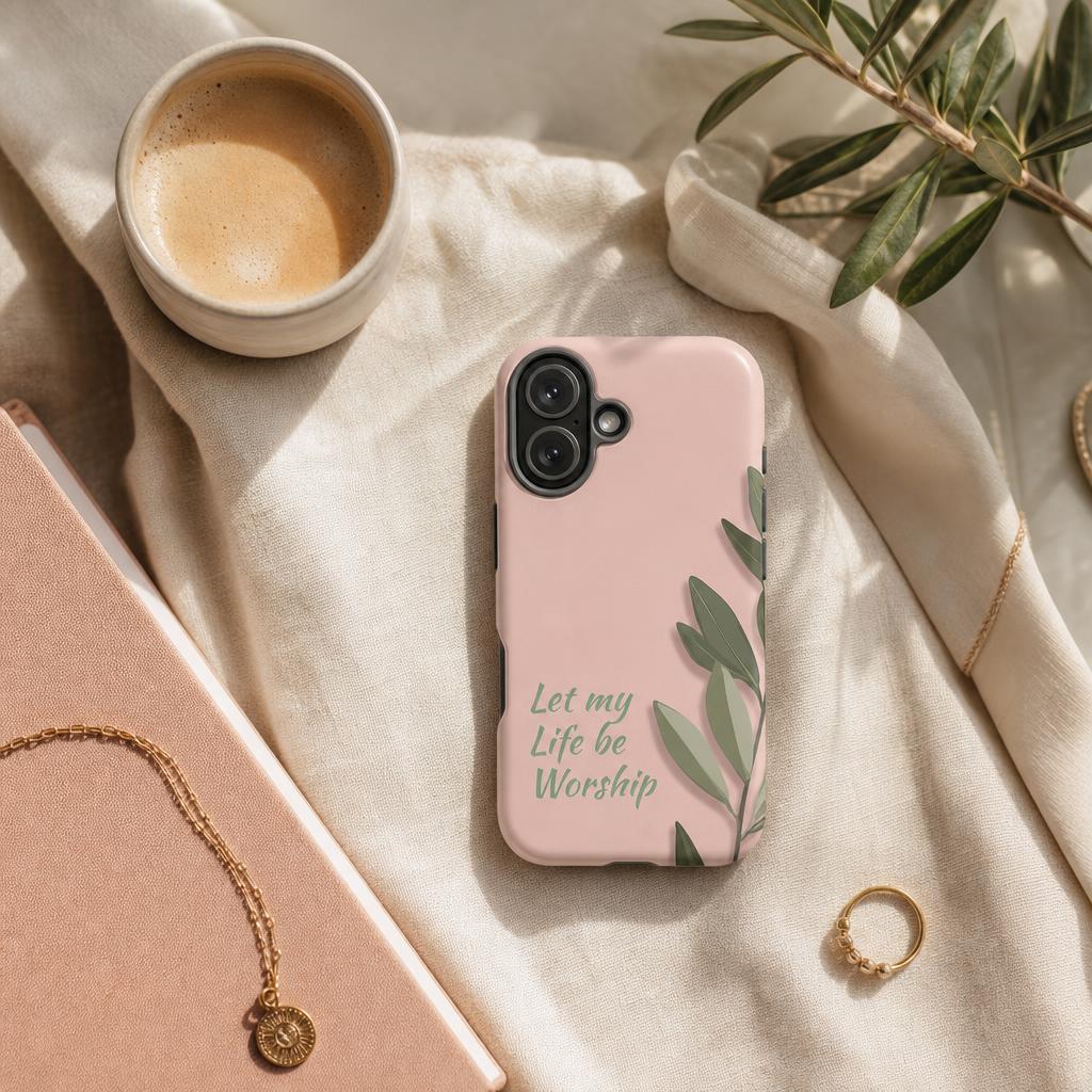 Made to Worship: Blush Edition – Ninja Case™ for iPhone
