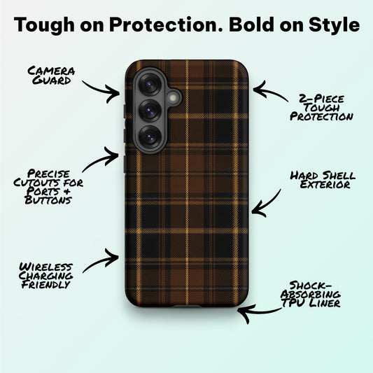 Bourbon Brown - Ninja Case™ for Samsung Galaxy